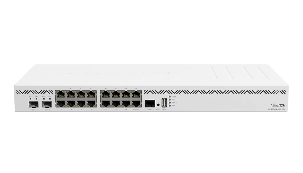 Новый Маршрутизатор Mikrotik CCR2004-16G-2S+